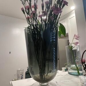 Smoked Glass Large vase orig 2540$